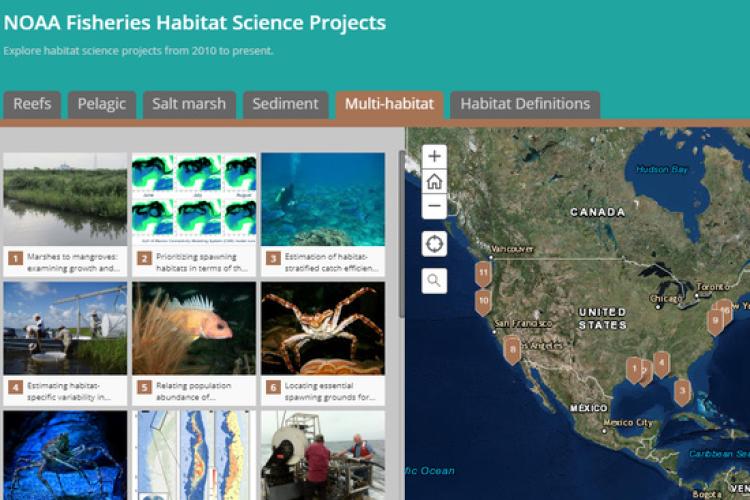 dam-migration-miss/md_6ihH3J53FEb6.jpg Screenshot image of the NOAA Fisheries Habitat Science Projects Storymap