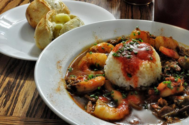Seafood gumbo