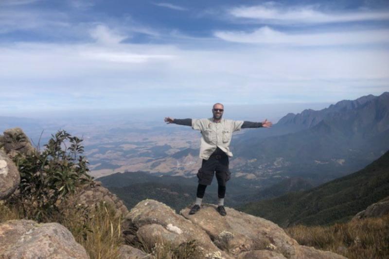 Andy Davis at Itatiaia National Park, Rio de Janeiro State, Brazil.