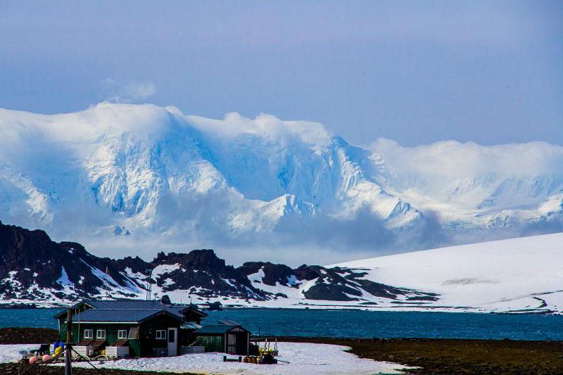 he existing Cape Shirreff field camp in Antarctica