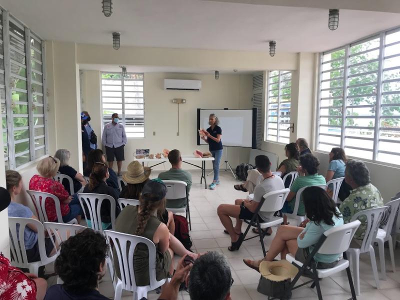 MAFAC members receive info session on conch.